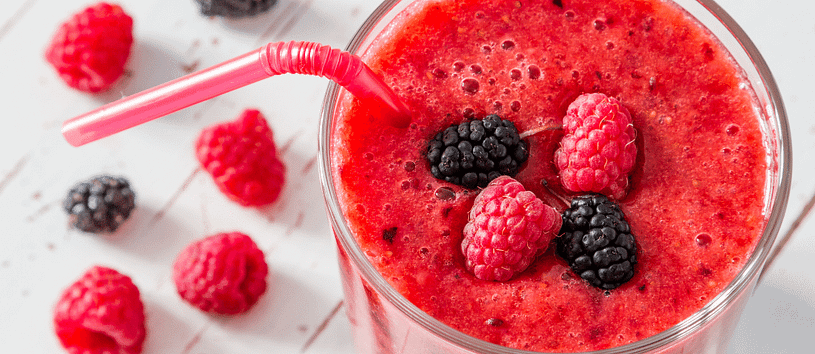 Raspberry Protein Smoothie