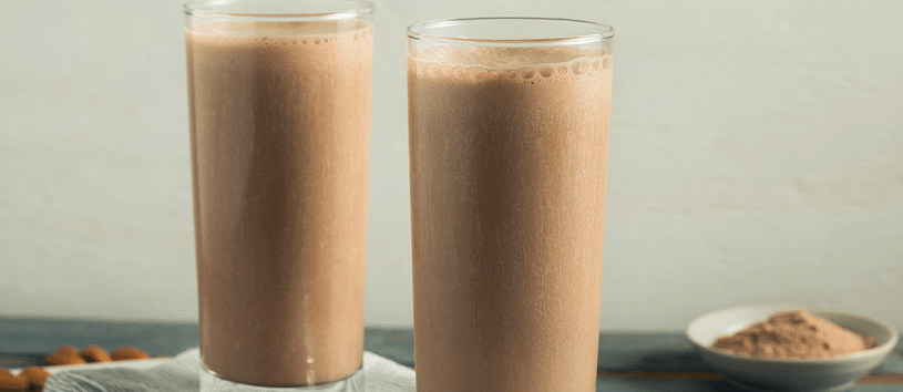 Vanilla and Coffee Protein Smoothie